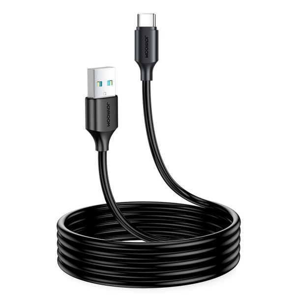 Cablu De încărcare/date Joyroom USB - USB Tip C 3A 2m Negru (S-UC027A9)  S-UC027A9 2M BLACK